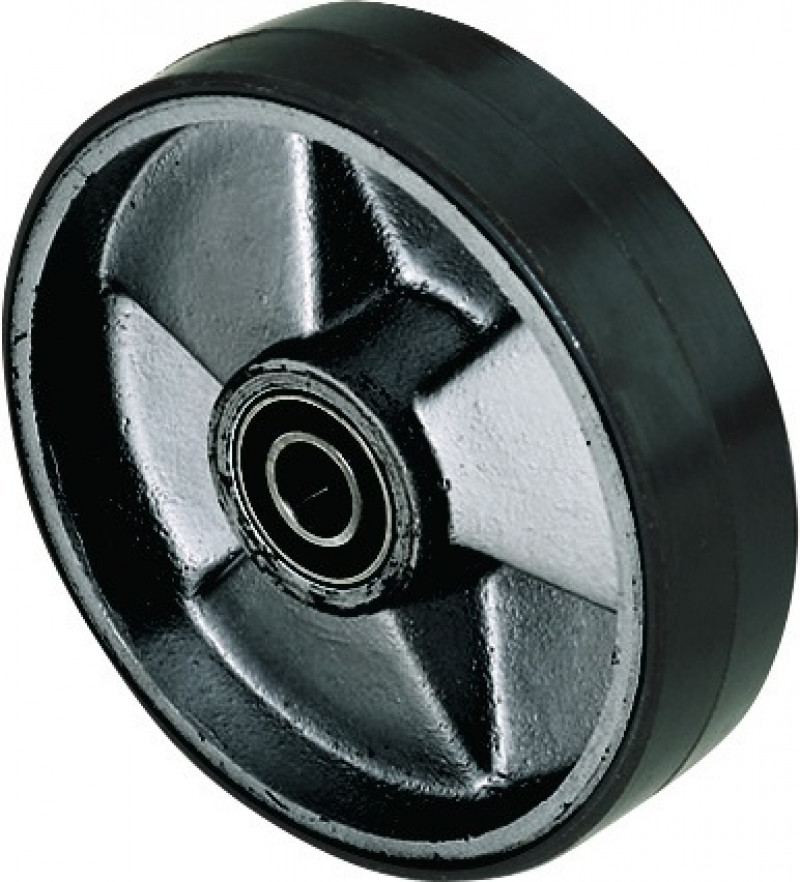 Lenkrad Polyurethan Naben-L.43mm Rad-B.50mm D.200mm Kunststoff-Felge Lenkrad Polyurethan Naben-L.43mm Rad-B.50mm D.200mm Kunststoff-Felge