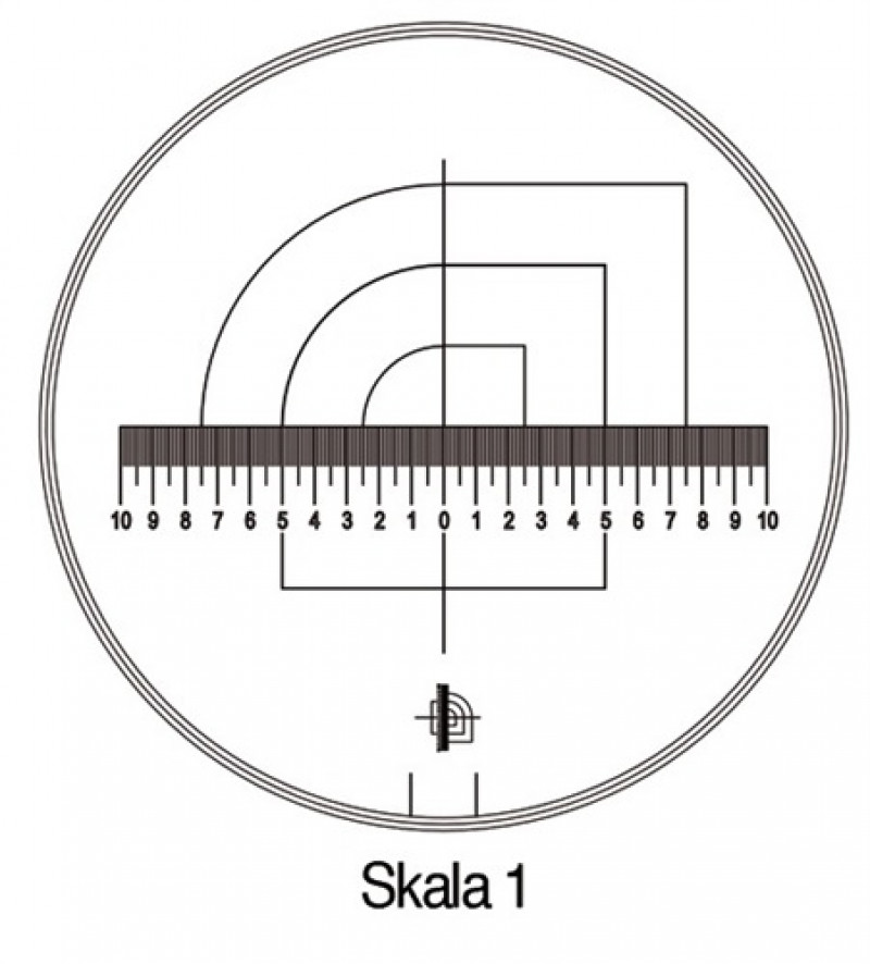 Messskala Tech-Line Skala-D.25/2,5mm Duo-Skala 1-Standard SCHWEIZER Messskala Tech-Line Skala-D.25/2,5mm Duo-Skala 1-Standard SCHWEIZER