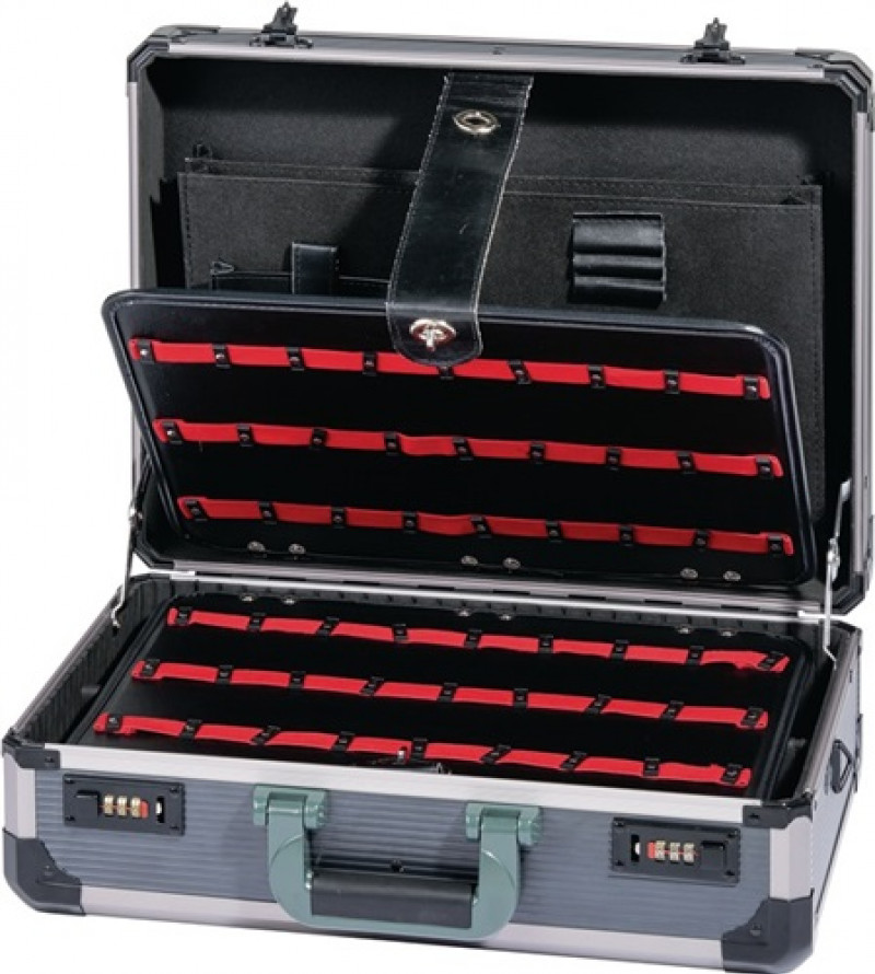 Werkzeugkoffer B460xT340xH165mm Alu. Werkzeugkoffer B460xT340xH165mm Alu.