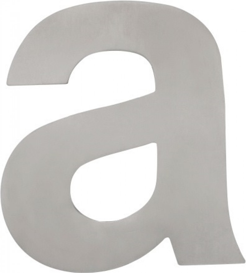 Hausnummer Buchstabe a VA ma 100mm B.90mm Hausnummer Buchstabe a VA ma 100mm B.90mm