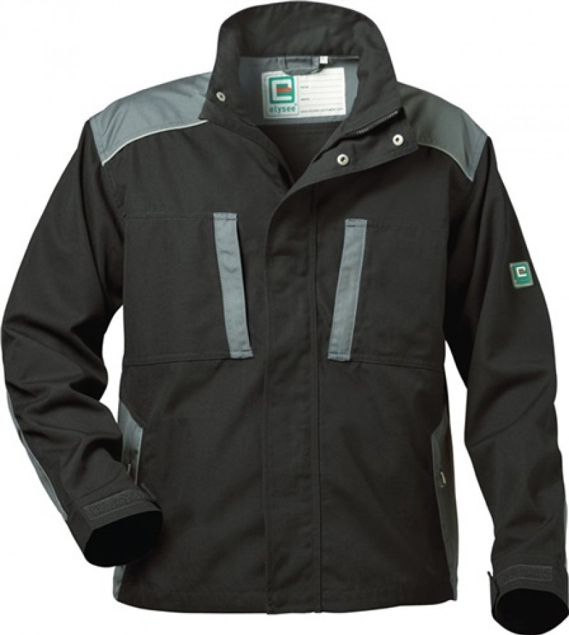 Bundjacke Arsenal Gr.XL schwarz/grau 65% PES/35% CO Bundjacke Arsenal Gr.XL schwarz/grau 65% PES/35% CO