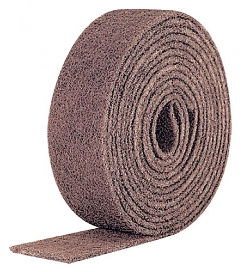 Schleifvliesrolle WR-RL L.10m B.125mm very fine 400 rot 10m/RL 3M Schleifvliesrolle WR-RL L.10m B.125mm very fine 400 rot 10m/RL 3M