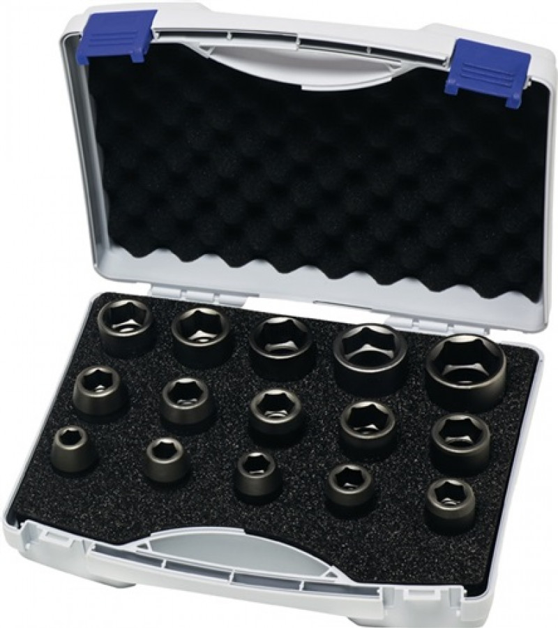 Kraftstecknusssatz 21 tlg. kurz SW 10 - 27 lang SW 13 - 27 ASW