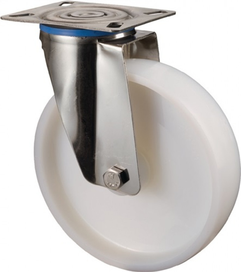 Lenkrolle D.100mm Trgf.130kg Ku.Platte L95xB80mm Lenkrolle D.100mm Trgf.130kg Ku.Platte L95xB80mm