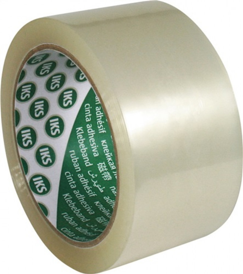 Verpackungsklebeband PP F29 farblos L.66m B.50mm Rl.IKS Verpackungsklebeband PP F29 farblos L.66m B.50mm Rl.IKS