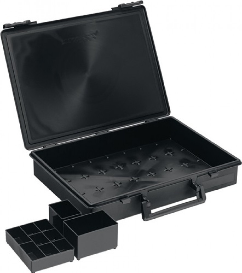 Sortimentskasten ESD Assorter 55 4x8-0 B338xT261xH57mm m.Profilraster Sortimentskasten ESD Assorter 55 4x8-0 B338xT261xH57mm m.Profilraster
