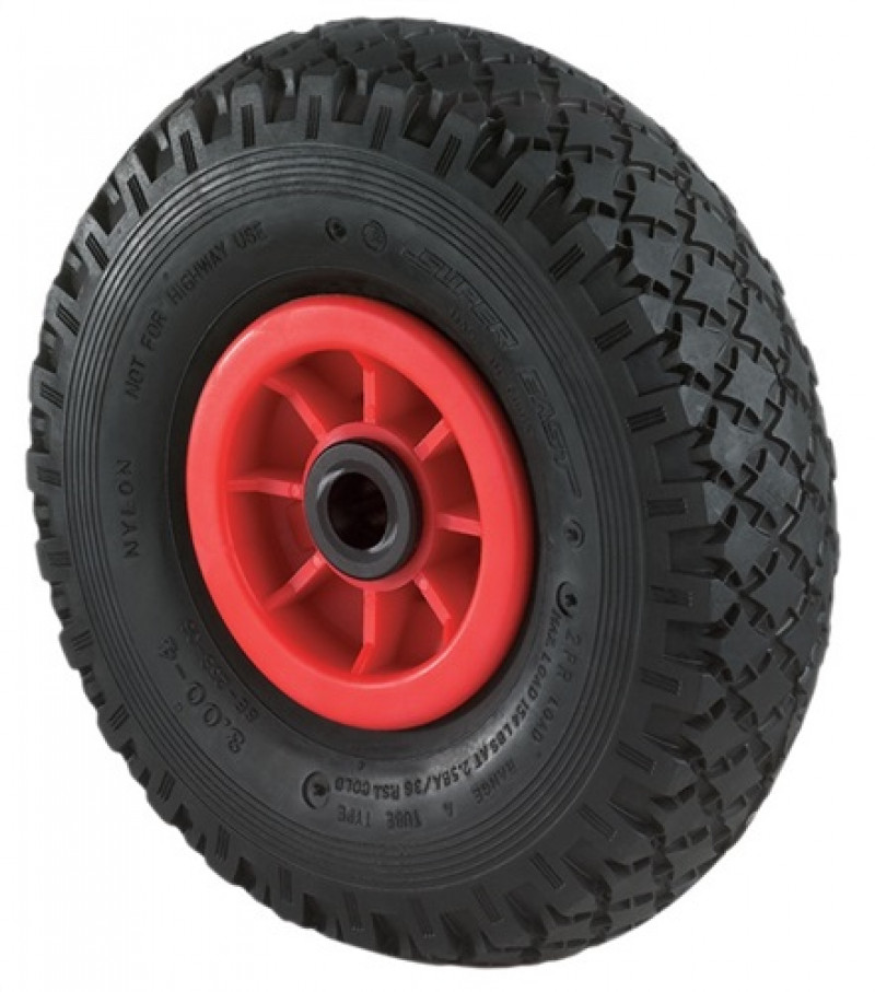 Luftrad D.400mm Trgf.160kg Ersatzrad Rillenprofil Rollenlager