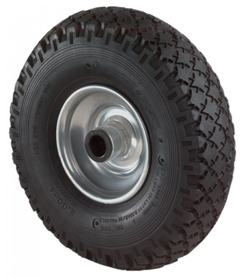 Luftrad D.400mm Trgf.200kg Ersatzrad Rillenprofil Rollenlager BS ROLLEN