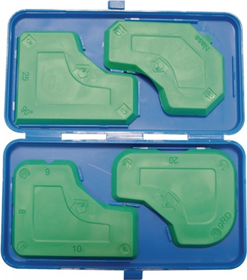 Silikonspachtelset f.sämtliche Silikonfugen Silikonspachtelset f.sämtliche Silikonfugen