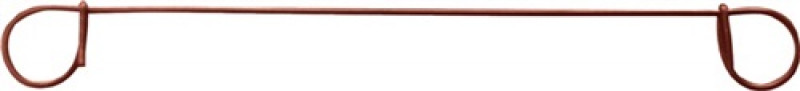 Betonbindedraht D.1,0mm L.140mm einfach,verkupfert
