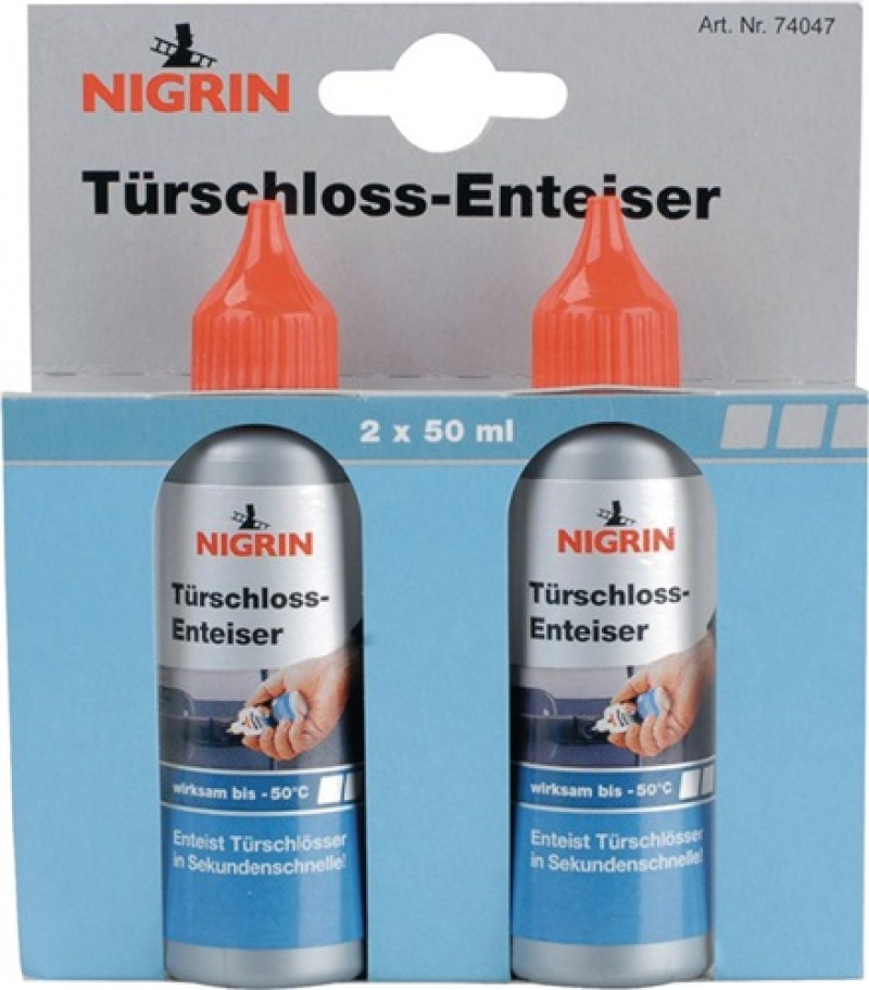 Türschlossenteiser 2 x 50 ml Spritzflasche NIGRIN Türschlossenteiser 2 x 50 ml Spritzflasche NIGRIN
