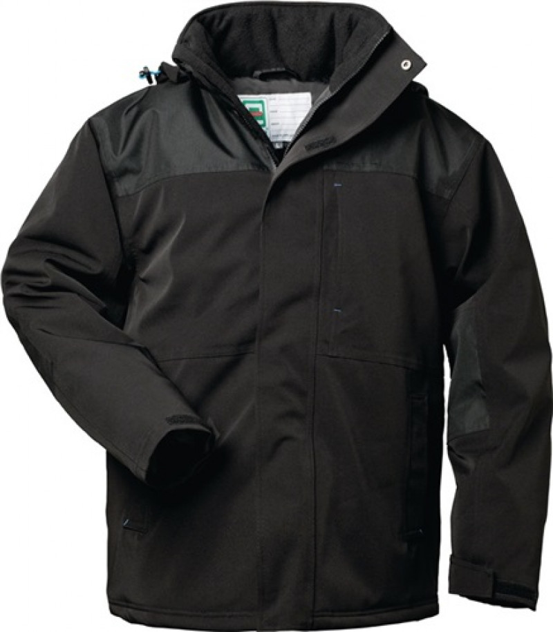 Wintersoftshellparka Mars Gr. XXL schwarz/blau 94% PES/6% EL 1 St. ELYSEE Wintersoftshellparka Mars Gr. XXL schwarz/blau 94% PES/6% EL 1 St. ELYSEE