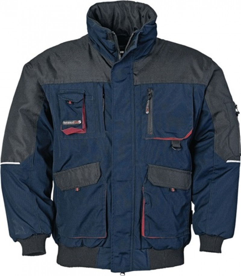 Pilotenjacke Gr.L marine/schwarz/rot 65% PES/35% CO TERRATREND Pilotenjacke Gr.L marine/schwarz/rot 65% PES/35% CO TERRATREND