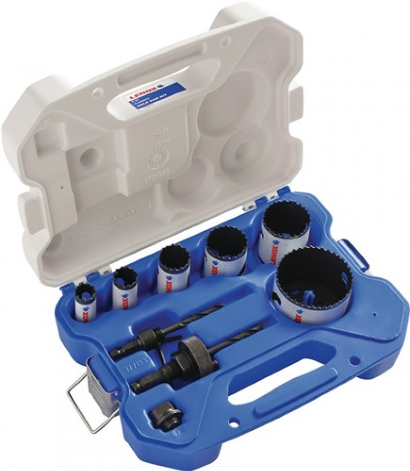 Lochsägensatz 9-tlg.19-68mm Schnitt-T.51mm HSS-Bi-Metall LENOX Lochsägensatz 9-tlg.19-68mm Schnitt-T.51mm HSS-Bi-Metall LENOX