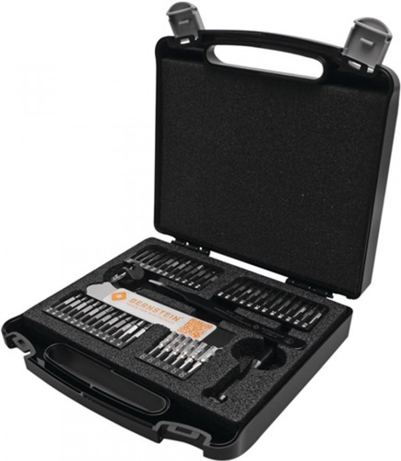 Smartphone-Reparaturset 47 teilig im Kunststoffkoffer Bernstein Smartphone-Reparaturset 47 teilig im Kunststoffkoffer Bernstein