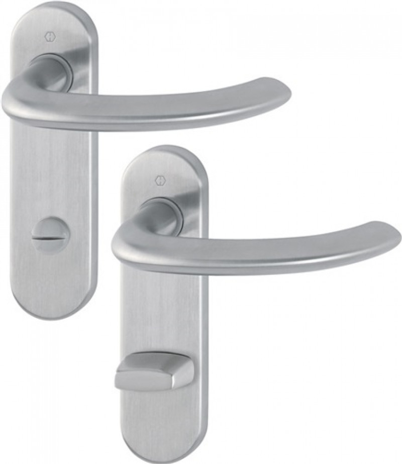 Kurzschildgarnitur Mar.E1138Z/353K VA F69 Bad SK/OL Drückergarnitur HOPPE Kurzschildgarnitur Mar.E1138Z/353K VA F69 Bad SK/OL Drückergarnitur HOPPE