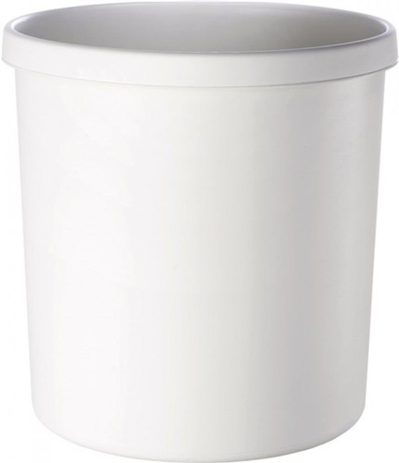 Papierkorb 18l H310xD.295mm m.Griffrand Ku.hellgrau Papierkorb 18l H310xD.295mm m.Griffrand Ku.hellgrau