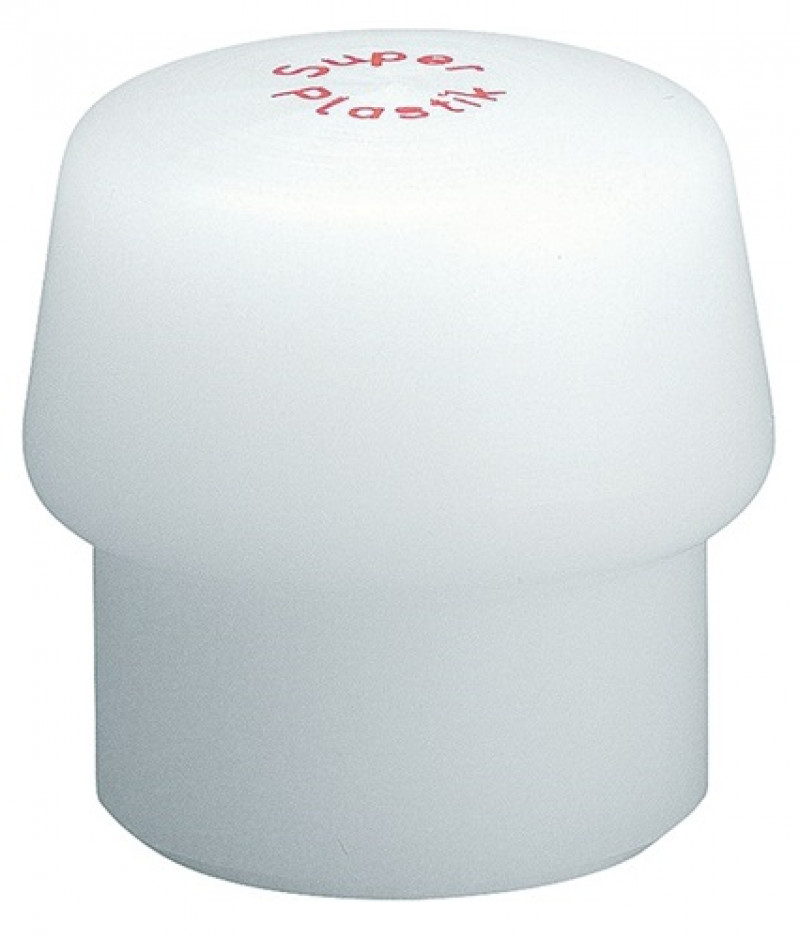 Schonhammerkopf SIMPLEX Kopf-D. 140mm Superplastik weiß mittelh.HALDER Schonhammerkopf SIMPLEX Kopf-D. 140mm Superplastik weiß mittelh.HALDER