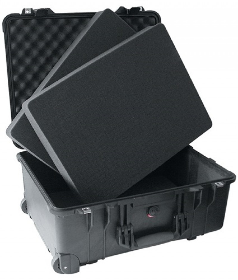 Schutzkoffer B560xT455xH265mm staub-,wasserdicht,rollb.Einlage Schaumst.PELI Schutzkoffer B560xT455xH265mm staub-,wasserdicht,rollb.Einlage Schaumst.PELI