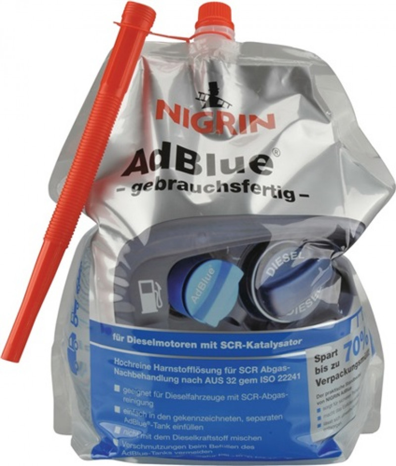 Harnstofflösung AdBlue® m.Einfüllhilfe 5l Btl.NIGRIN Harnstofflösung AdBlue® m.Einfüllhilfe 5l Btl.NIGRIN