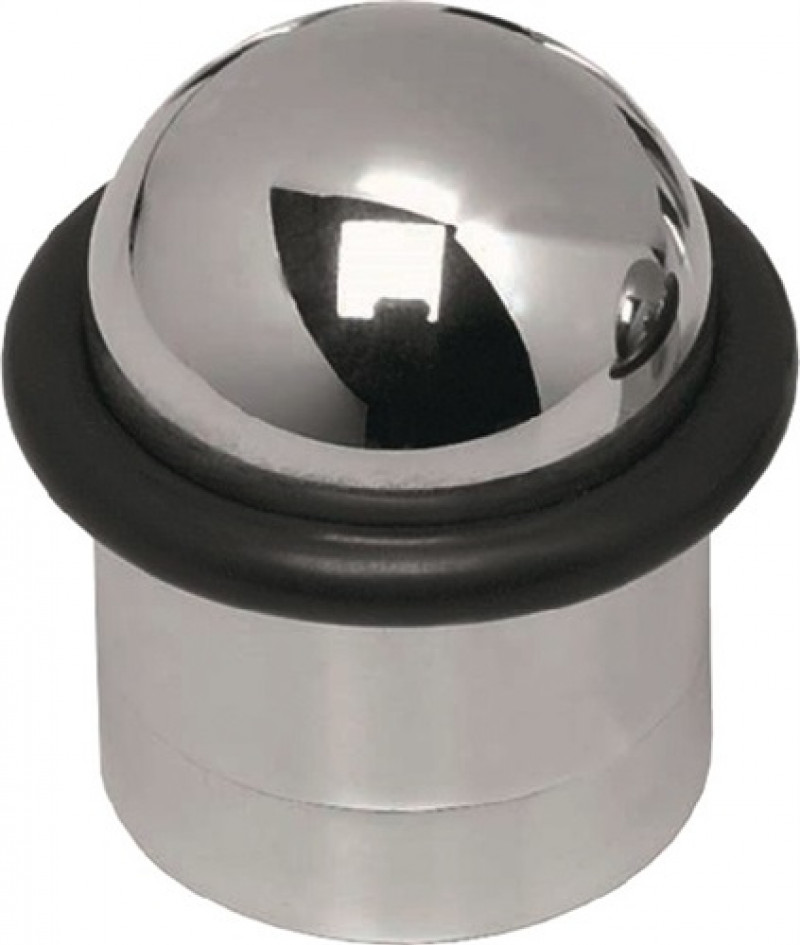 Türpuffer D.28mm H.44mm LM.mattvernickelt Dübelmontage