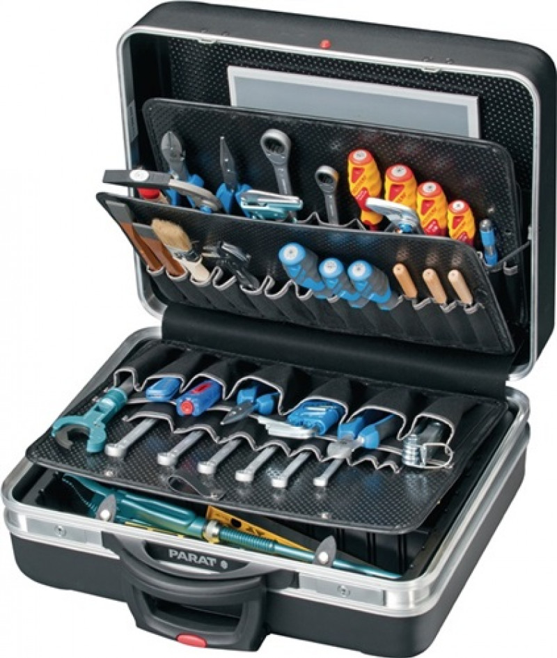 Schalenkoffer Classic Innen-B470xT200xH360mm X-ABS-Ku.35l Doppel-Alu PARAT Schalenkoffer Classic Innen-B470xT200xH360mm X-ABS-Ku.35l Doppel-Alu PARAT