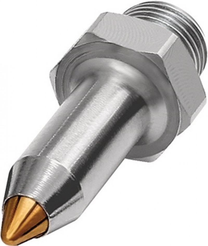 Feinstrahldüse AG STA vernickelt,MS L.45mm AD 8mm RIEGLER Feinstrahldüse AG STA vernickelt,MS L.45mm AD 8mm RIEGLER