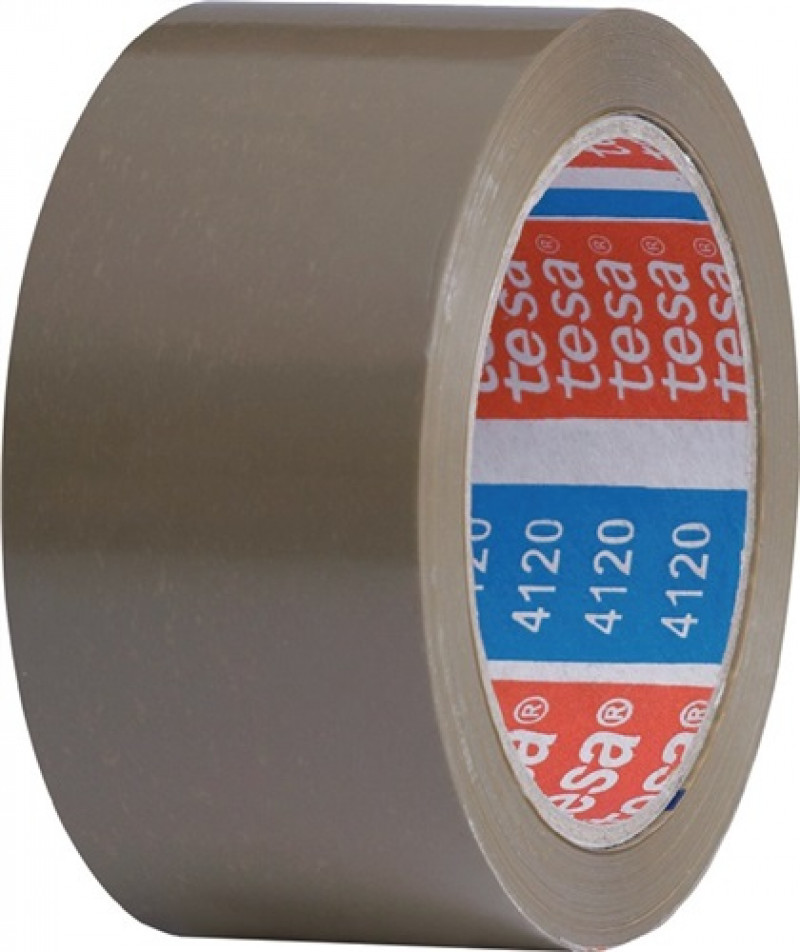 Verpackungsklebeband PVC tesapack® 4120 farblos L.66m B.50mm Rl.TESA Verpackungsklebeband PVC tesapack® 4120 farblos L.66m B.50mm Rl.TESA