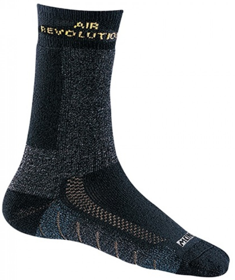 Funktionssocke Revolution Gr.44-47 anthrazit/gelb 54%PES/26%WV/10%CO/8%PA/2%EL Funktionssocke Revolution Gr.44-47 anthrazit/gelb 54%PES/26%WV/10%CO/8%PA/2%EL