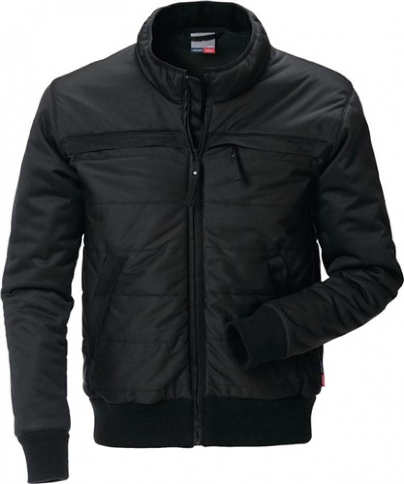 Steppjacke 4021 MEQ Gr. M schwarz 100% PES 1 St. Kansas