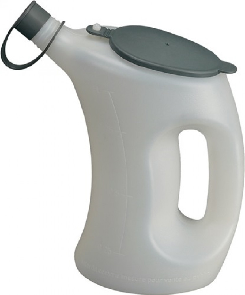 Messbecher 0,5l m.Schutzdeckel/Schutzkappe am Auslauf HDPE PRESSOL Messbecher 0,5l m.Schutzdeckel/Schutzkappe am Auslauf HDPE PRESSOL