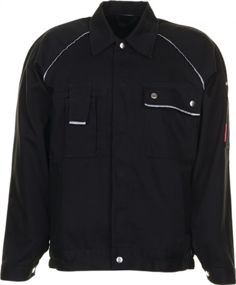 Bundjacke Canvas 320 Gr.50 schwarz/schwarz 65% PES/35% CO PLANAM Bundjacke Canvas 320 Gr.50 schwarz/schwarz 65% PES/35% CO PLANAM