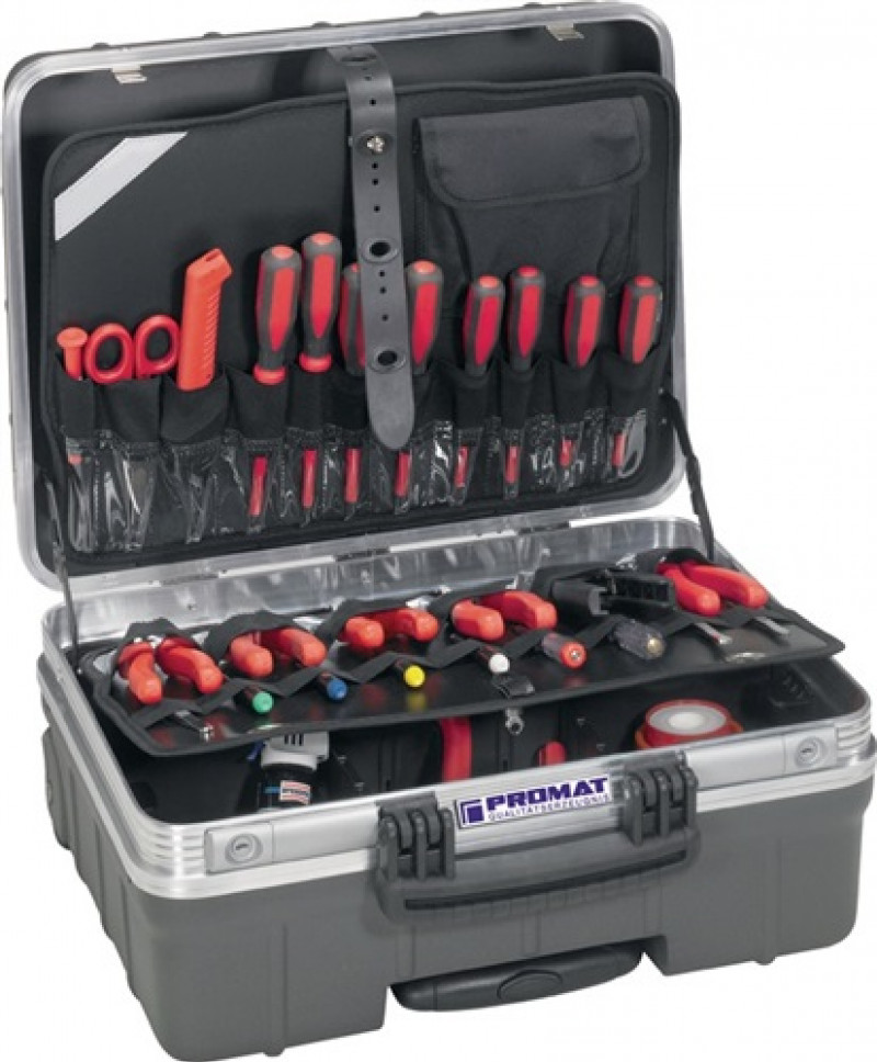 Schalenkoffer Innen-B465xT255xH352mm HDPE-Kunststoff 42l PROMAT Schalenkoffer Innen-B465xT255xH352mm HDPE-Kunststoff 42l PROMAT