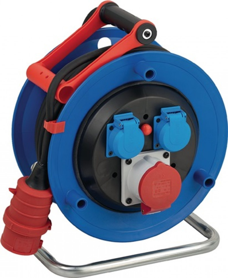 Drehstromkabeltrommel Garant 30m H07RN-F 5x1,5 mm² 290mm 2 Schutzkon.steckd. Drehstromkabeltrommel Garant 30m H07RN-F 5x1,5 mm² 290mm 2 Schutzkon.steckd.