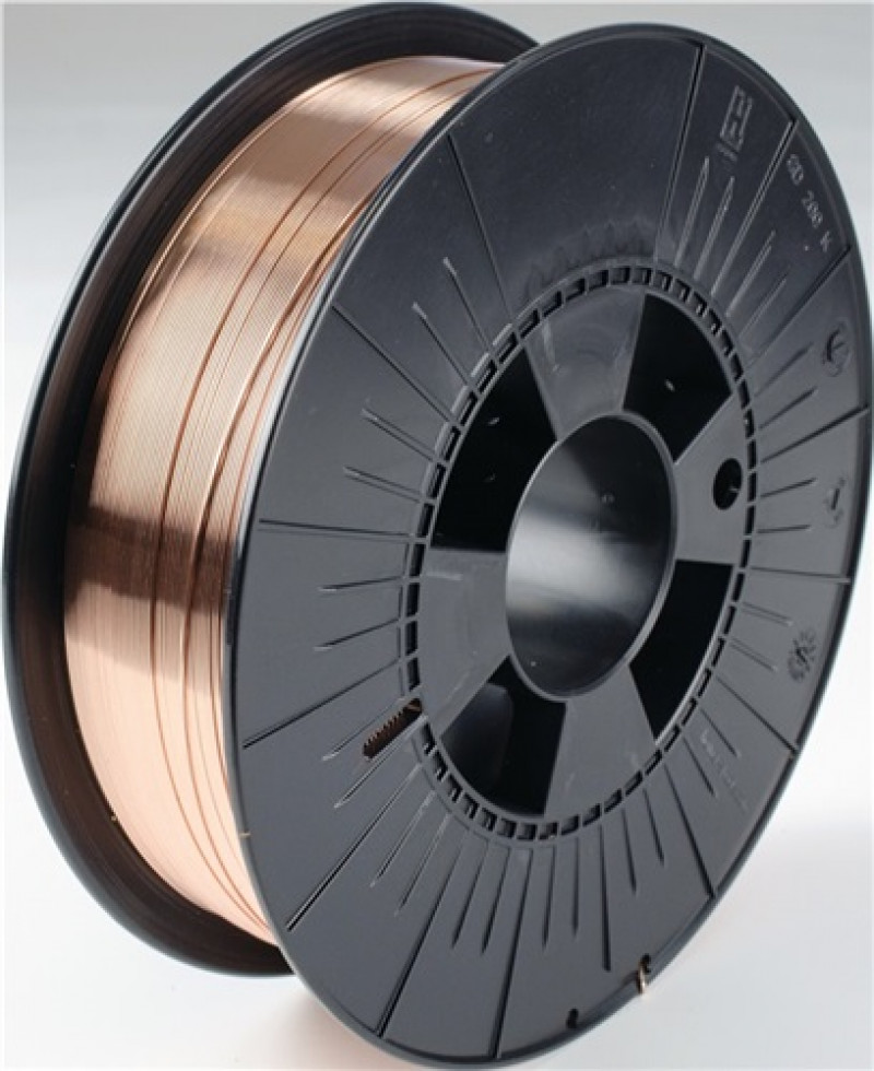 Schweißdraht G3Si1 (SG 2) D.0,8mm D-200 Spule lagengespult WDI Schweißdraht G3Si1 (SG 2) D.0,8mm D-200 Spule lagengespult WDI