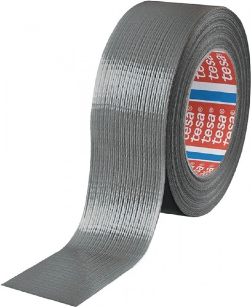 Gewebeband Univ.duct tape 4613 mattsilber L.50m B.48mm Rl.TESA Gewebeband Univ.duct tape 4613 mattsilber L.50m B.48mm Rl.TESA