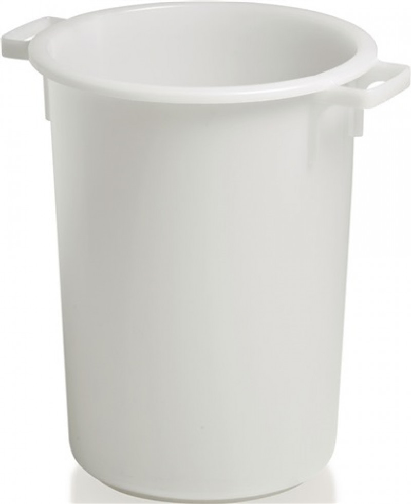 Kunststoffbehälter rd.50l HD-PE natur D420xH540mm m.Außengriff CRAEMER Kunststoffbehälter rd.50l HD-PE natur D420xH540mm m.Außengriff CRAEMER