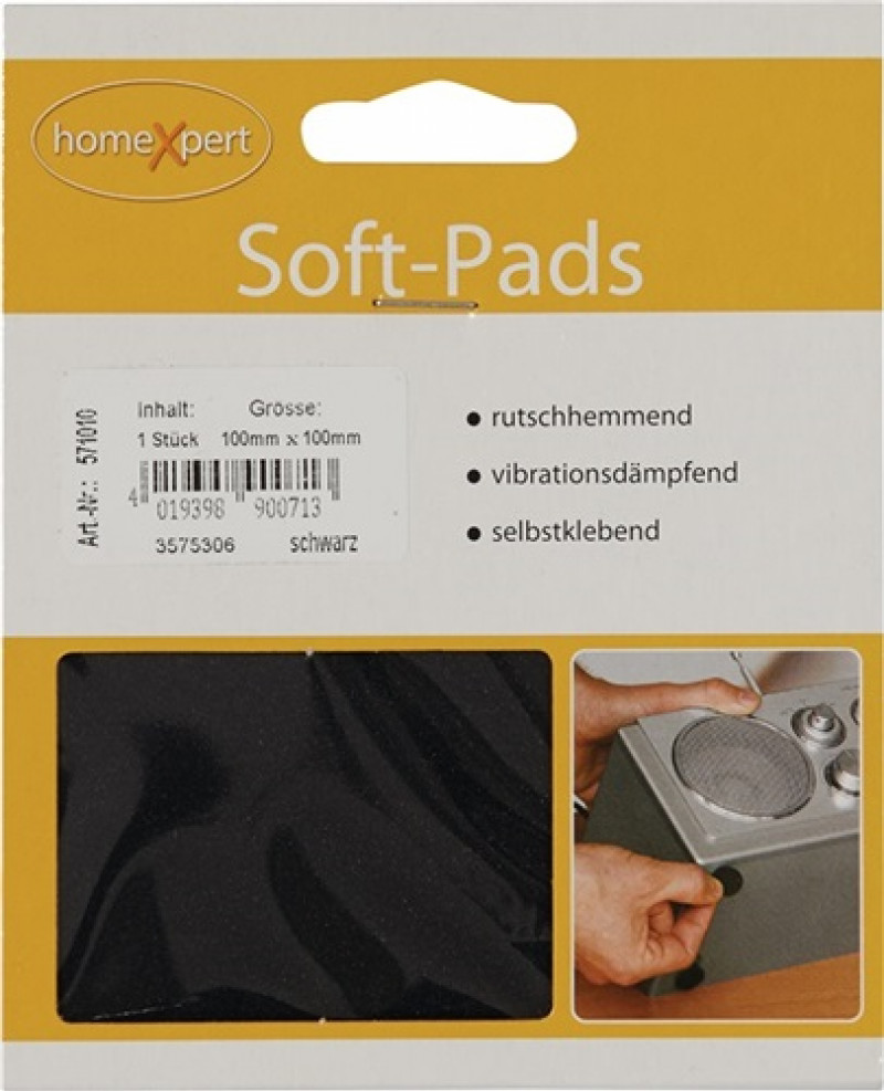 Rutschstopper Soft-Pad 100mm Ku.selbstkl. Rutschstopper Soft-Pad 100mm Ku.selbstkl.
