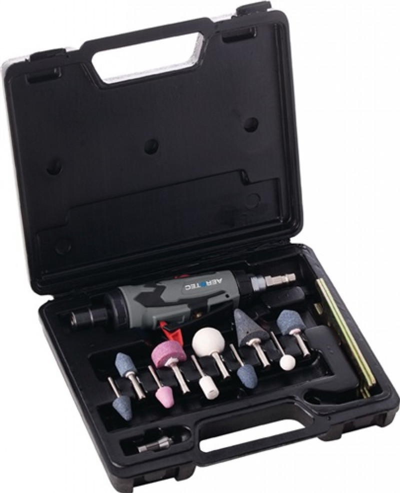 Druckluftstabschleiferset 22000min-¹ 3+6mm AEROTEC Druckluftstabschleiferset 22000min-¹ 3+6mm AEROTEC