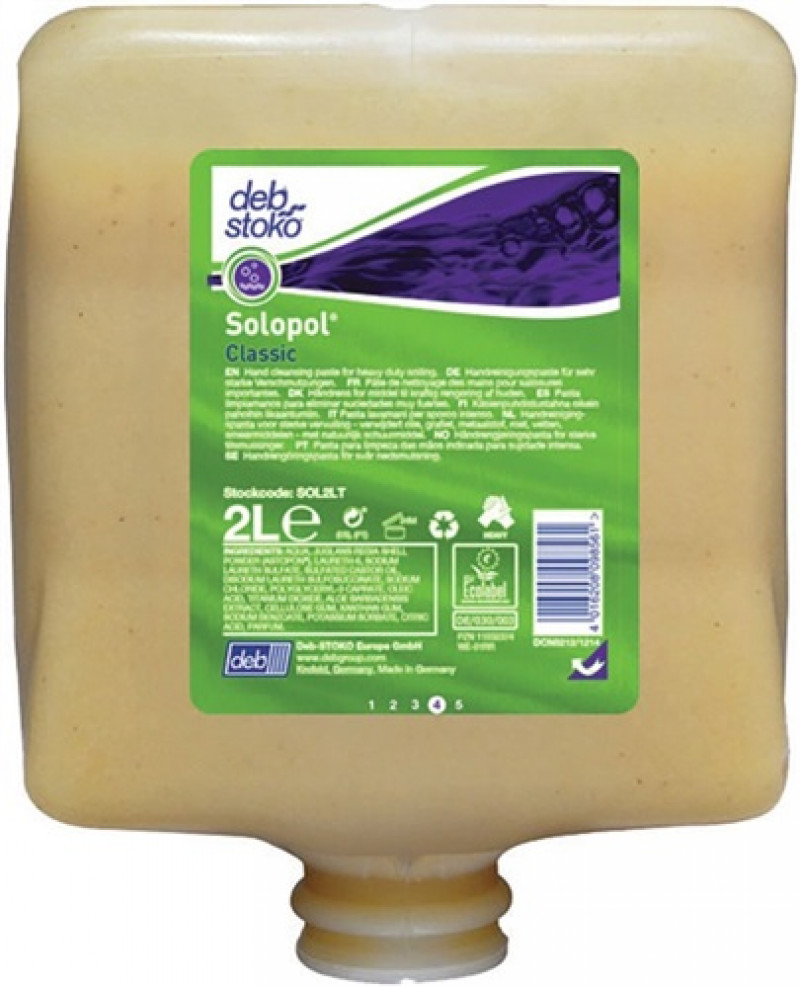 Handreinigungspaste Solopol Classic 2l parfümiert Kartusche STOKO Handreinigungspaste Solopol Classic 2l parfümiert Kartusche STOKO
