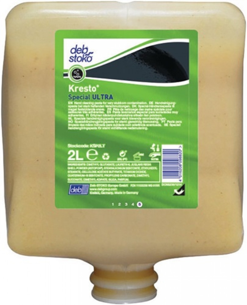 Handreiniger Kresto Special ULTRA 2l parfümiert beige Kartusche Stoko Handreiniger Kresto Special ULTRA 2l parfümiert beige Kartusche Stoko