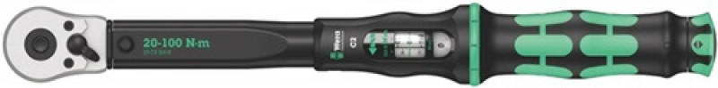 Drehmomentschlüssel Click-Torque C 2 1/2 Zoll 20-100 Nm WERA Drehmomentschlüssel Click-Torque C 2 1/2 Zoll 20-100 Nm WERA