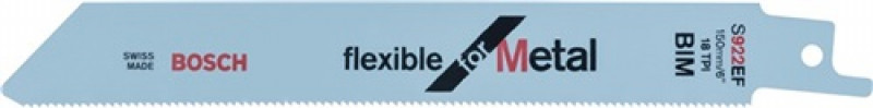 Säbelsägeblatt L.150mm TPI 24 1mm gewellt 5 St./Karte BOSCH Säbelsägeblatt L.150mm TPI 24 1mm gewellt 5 St./Karte BOSCH