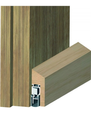 Absenkdichtung Schall-Ex® Applic T Ausl.2-s.L.1055mm Alu. Eiche roh