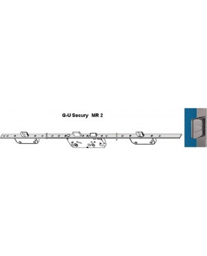 Türverschluss SECURY MR2 Dorn 65mm Entfernung 92mm Stulp 20mm