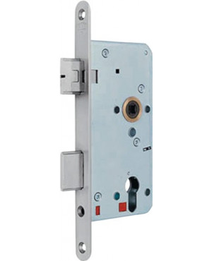 Butlereinsteckschloss 2124 PZW 20/65/72/8mm DIN R VA rd