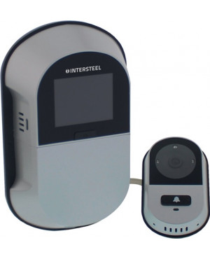 Digitaler Türspion Wi-Fi Ku. silber 105Grad 38mm/110mm