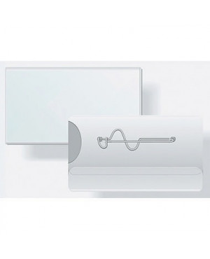 DURABLE Namensschild 800619 60x30mm Kunststoff tr 100 St./Pack.