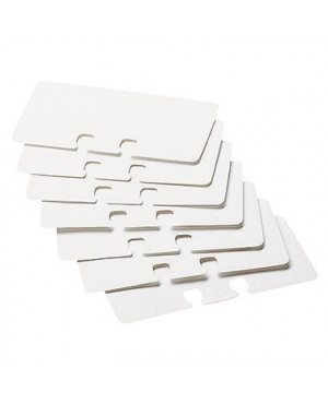 Rolodex Ersatzkarten 67558 57x102mm weiß 100 St./Pack.