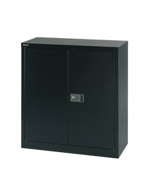 Bisley Flügeltürenschrank Universal E402A01633 2OH schwarz